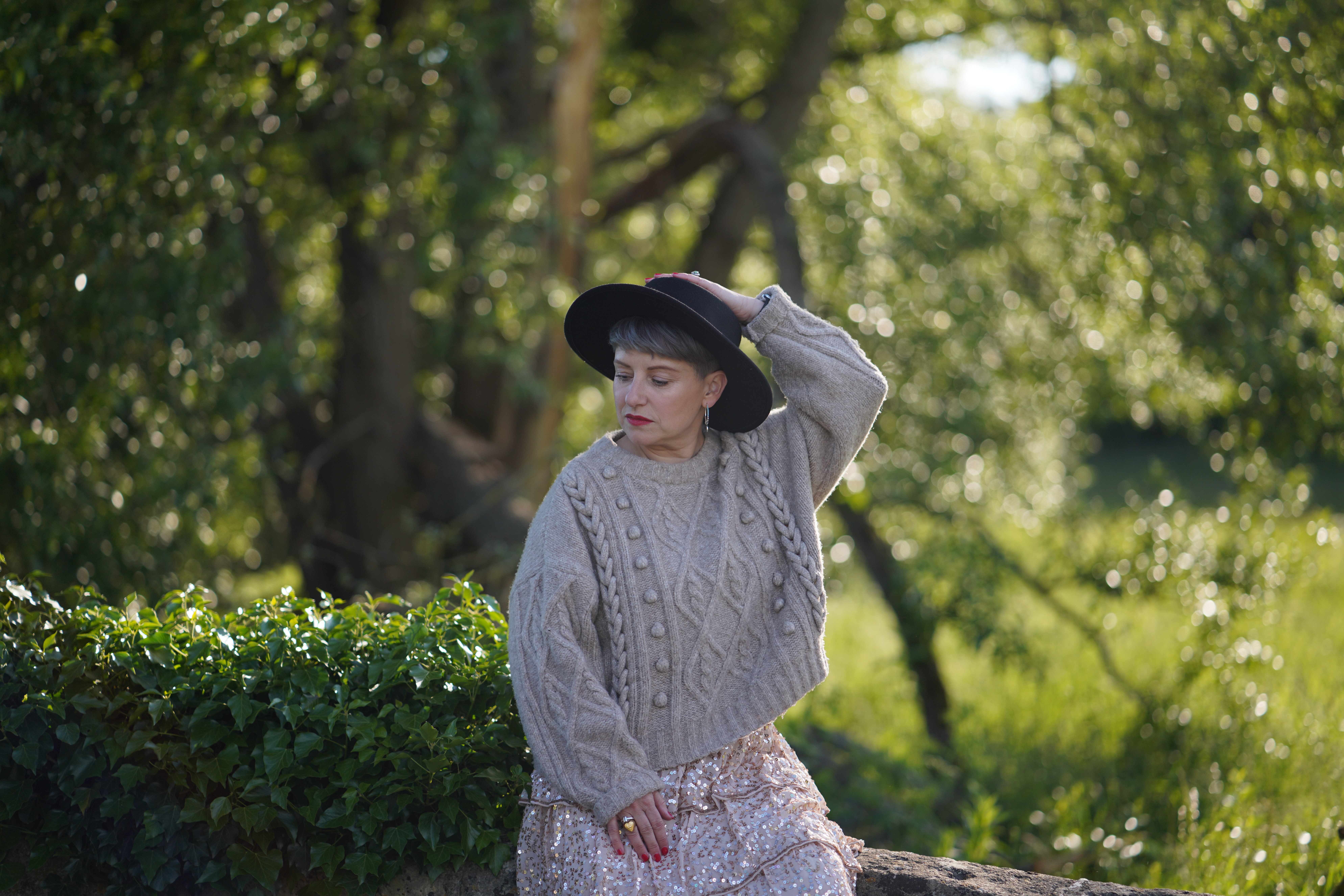 Maggie May Treanor in the countryside